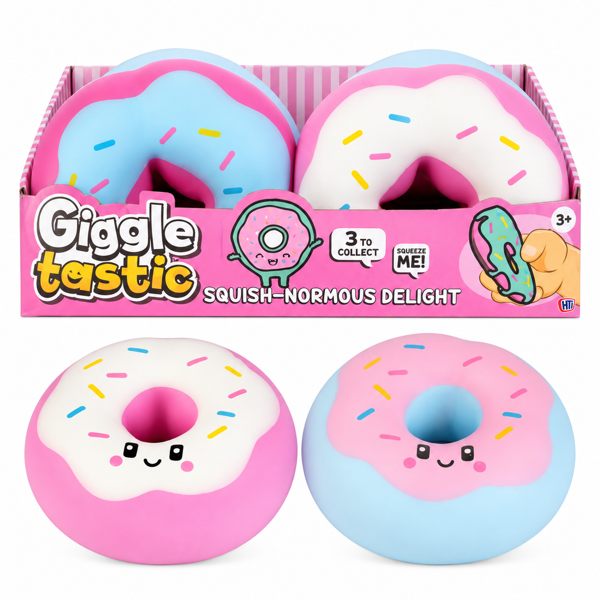 Giggletastic Squish-normous Giant Donut