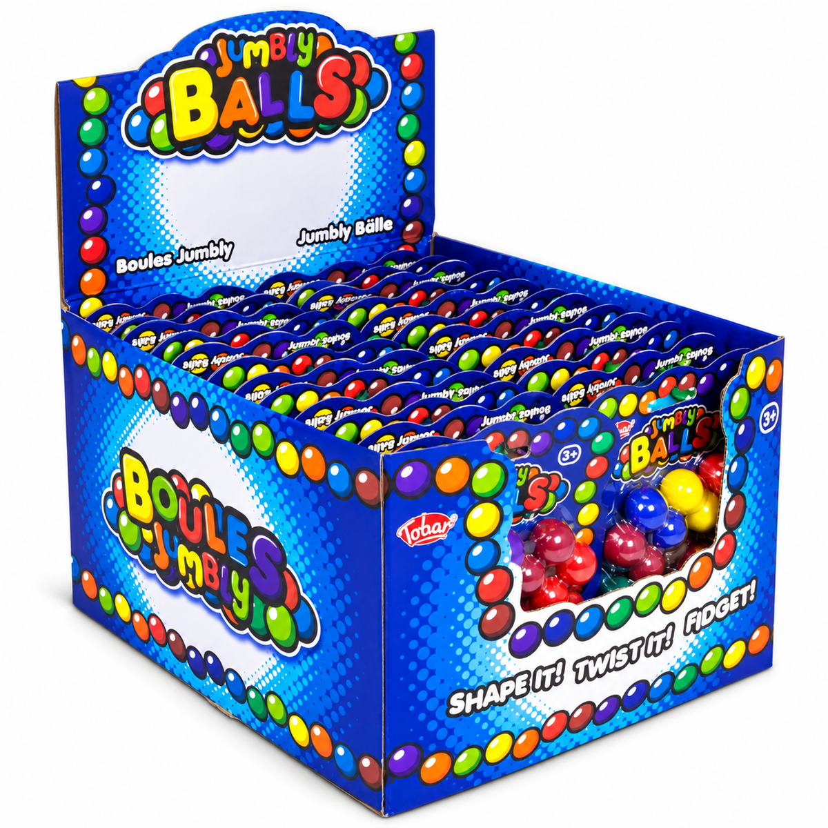 Jumbly Balls – Shape Twist & Fidget Toy