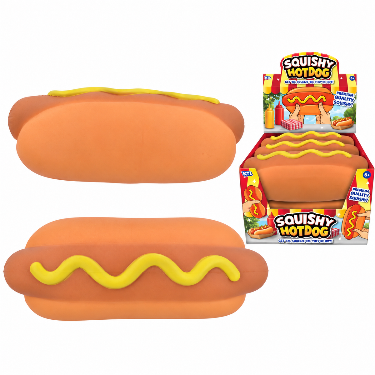 Large Squishy Hot Dog