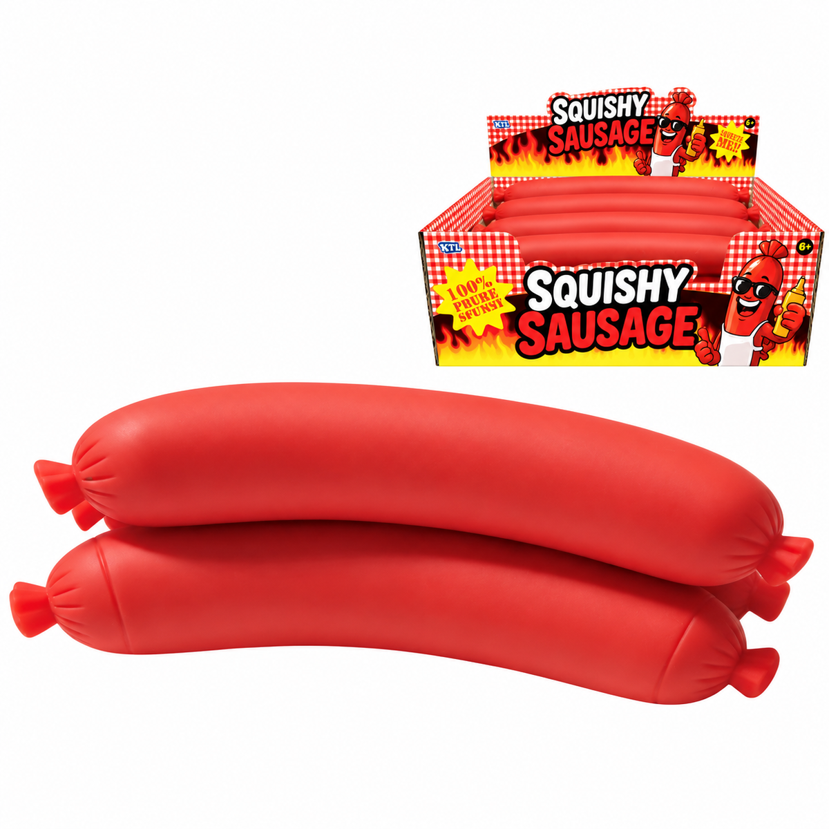 Large Squishy Sausage Roll