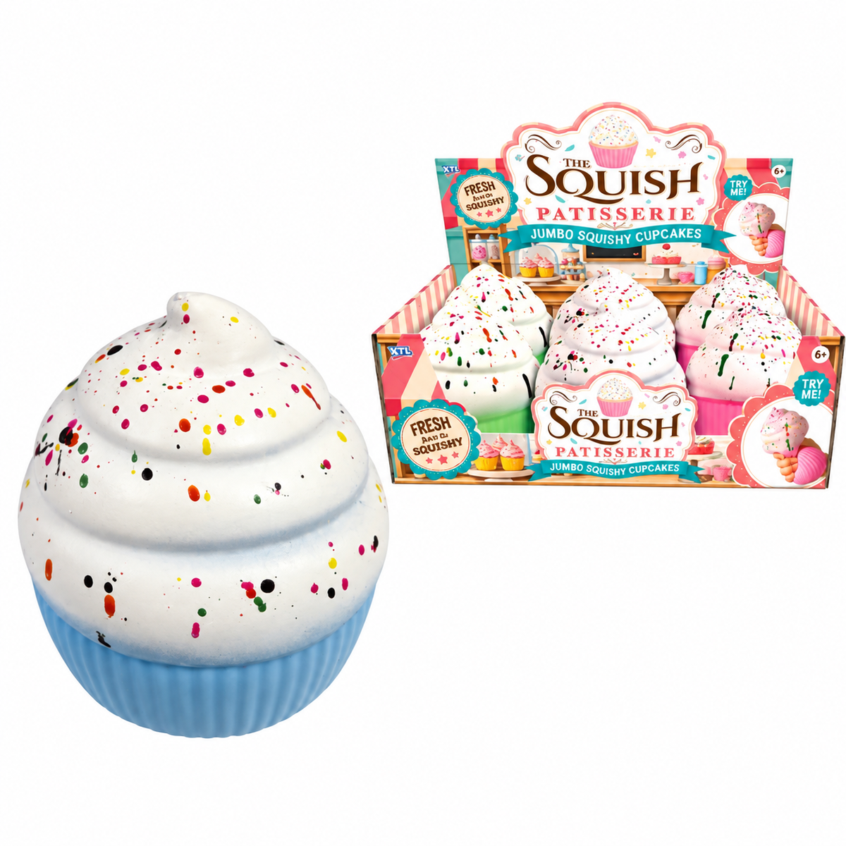 Giant Squishy Cupcake