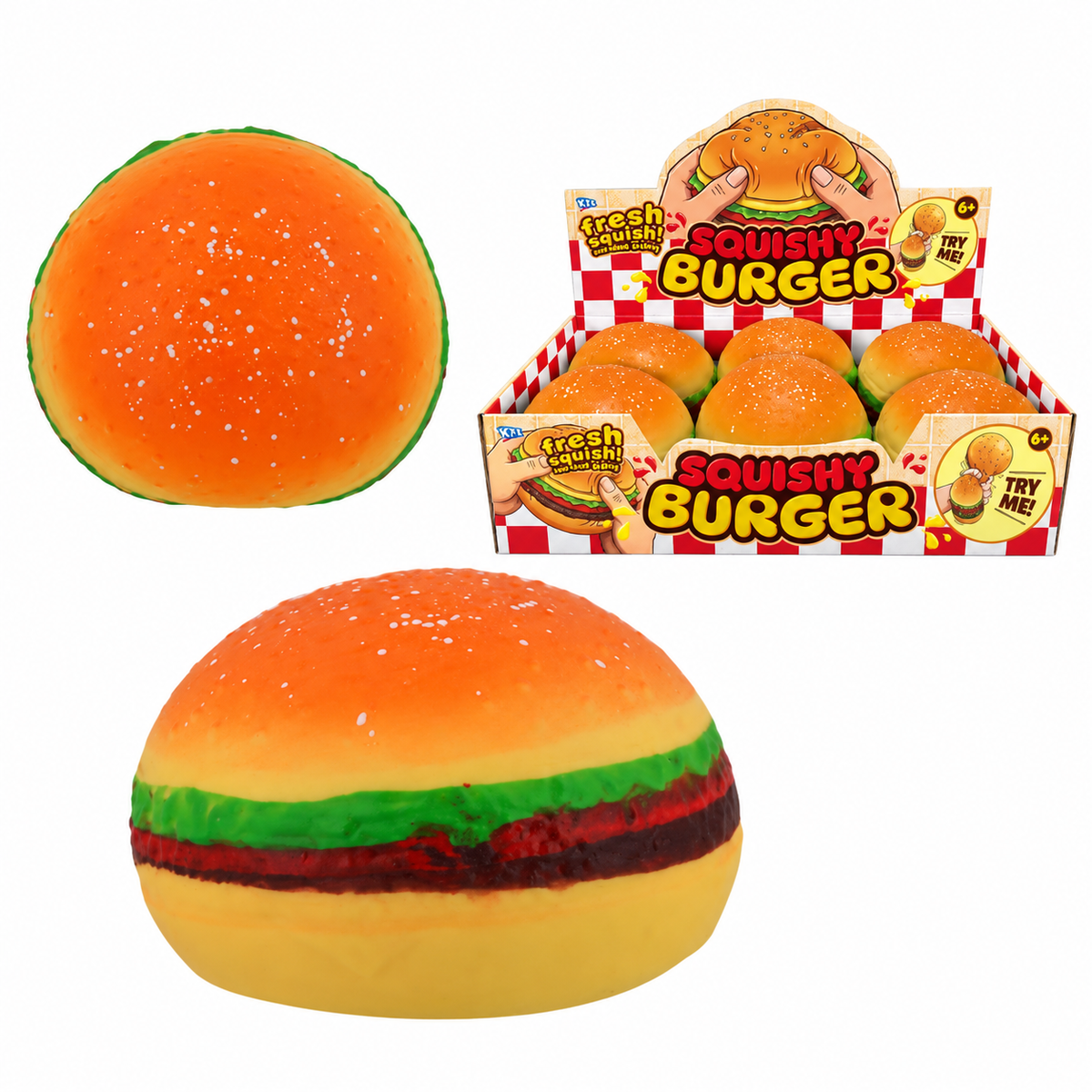 Giant Squishy Hamburger