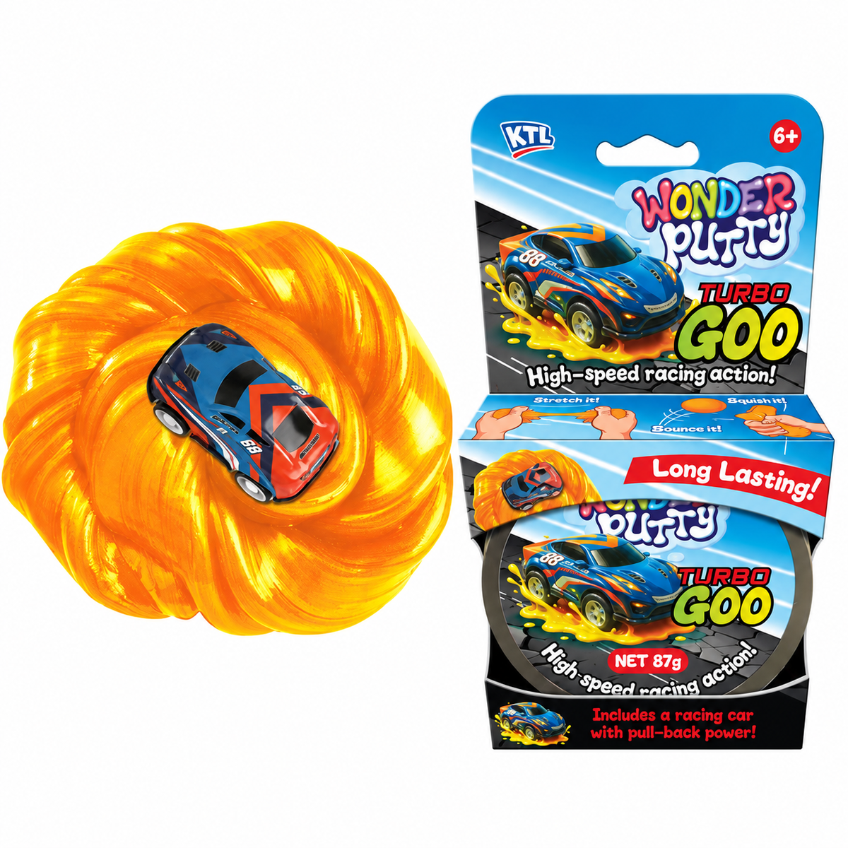 Wonder Putty Race Car – 87g