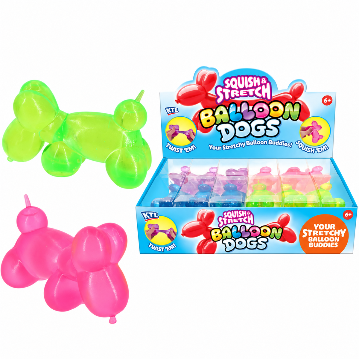 Squish & Stretch Balloon Dogs