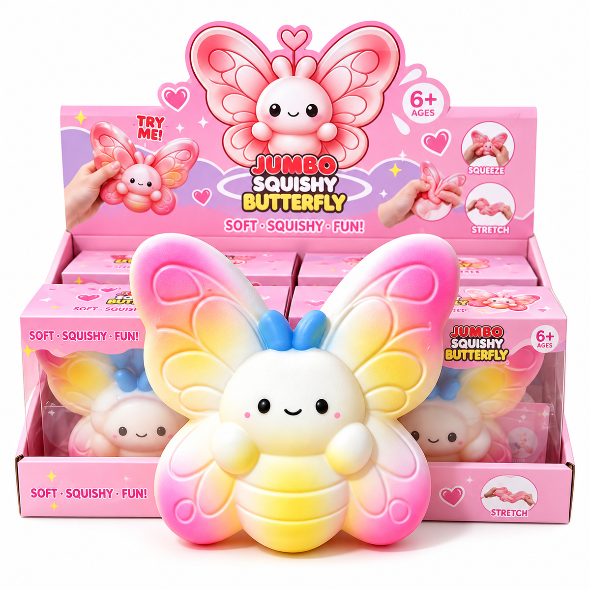 Jumbo Butterfly Squishy