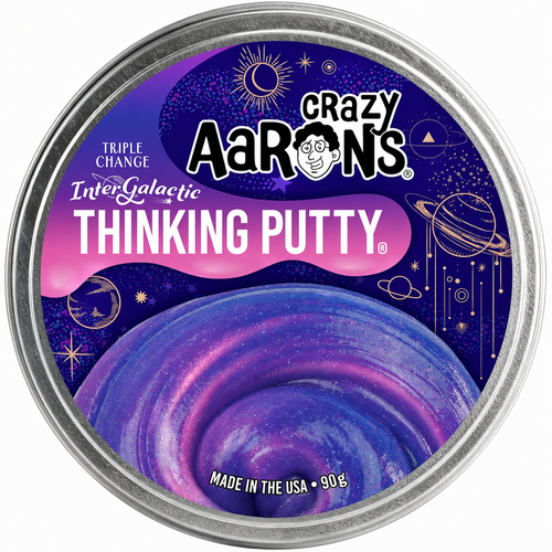 Crazy Aaron's Thinking Putty Triple Change Intergalactic
