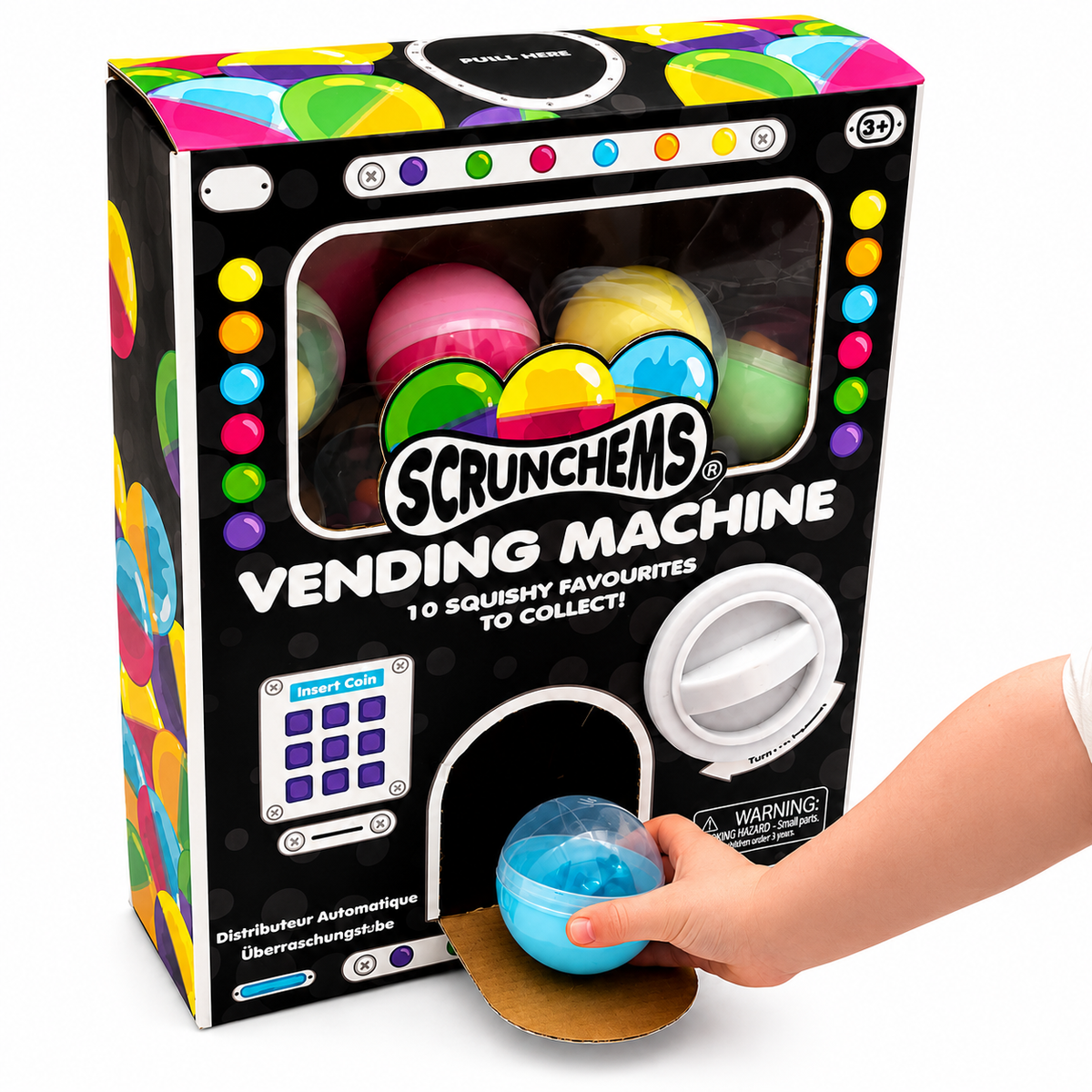 Scrunchems Squishy Dumplings Vending Machine