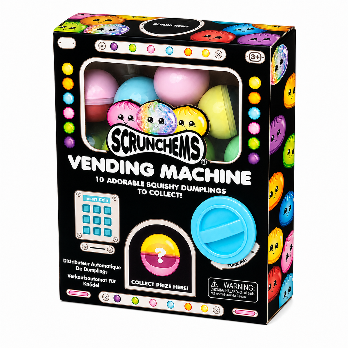 Scrunchems Squishy Dumplings Vending Machine