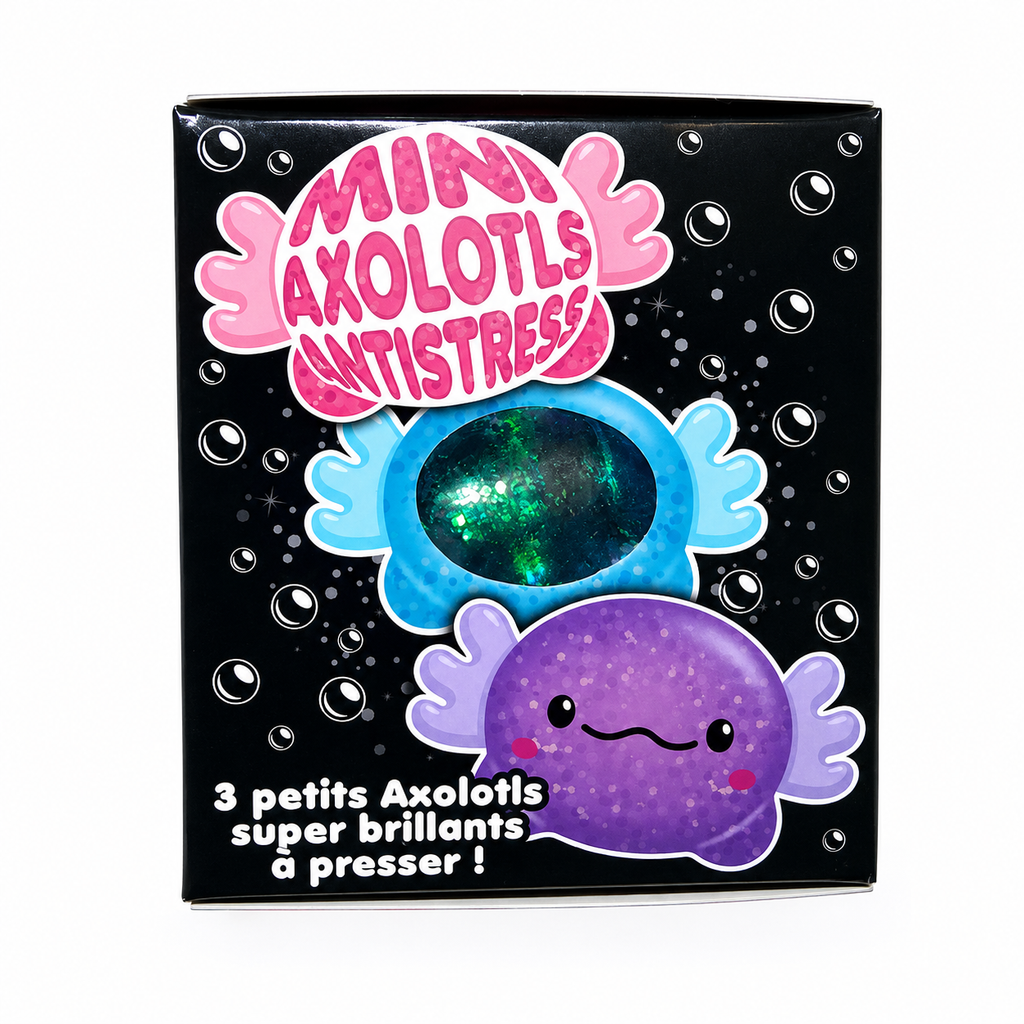 Scrunchems 3 Pack Mini Sugar Axolotls
