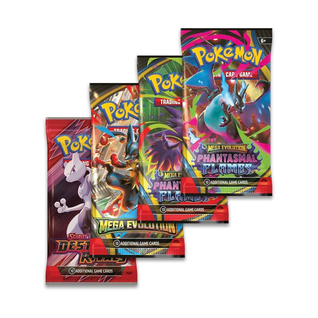 Pokémon TCG: Mega Charizard Tin – Mega Charizard X