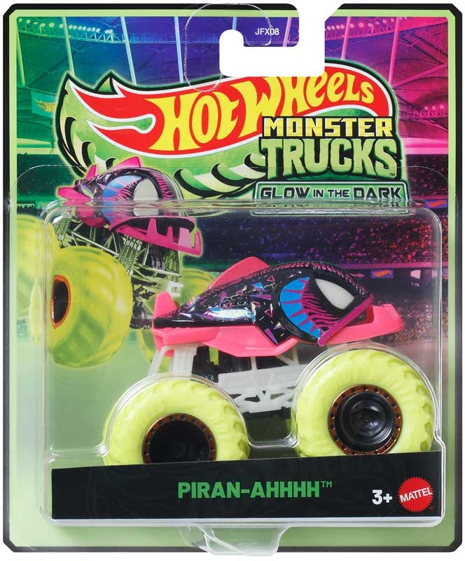 Hot Wheels Monster Trucks Glow in the Dark – Choose Your Truck