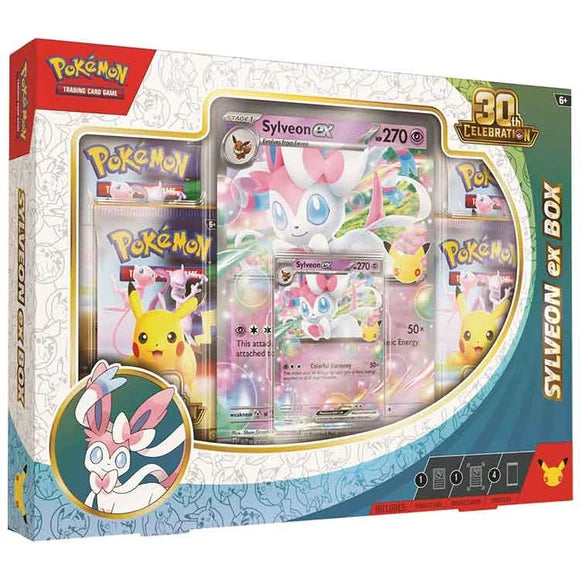 Pokémon TCG: 30th Celebration Sylveon ex Box