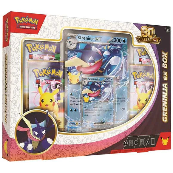 Pokémon TCG: 30th Celebration Greninja ex Box