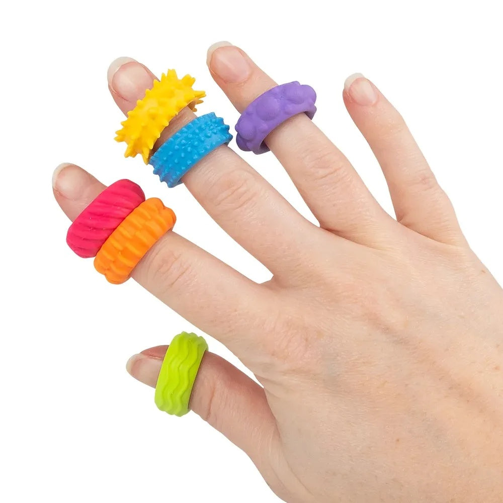 Sensory Fidget Rings – Textured Fidget Toys