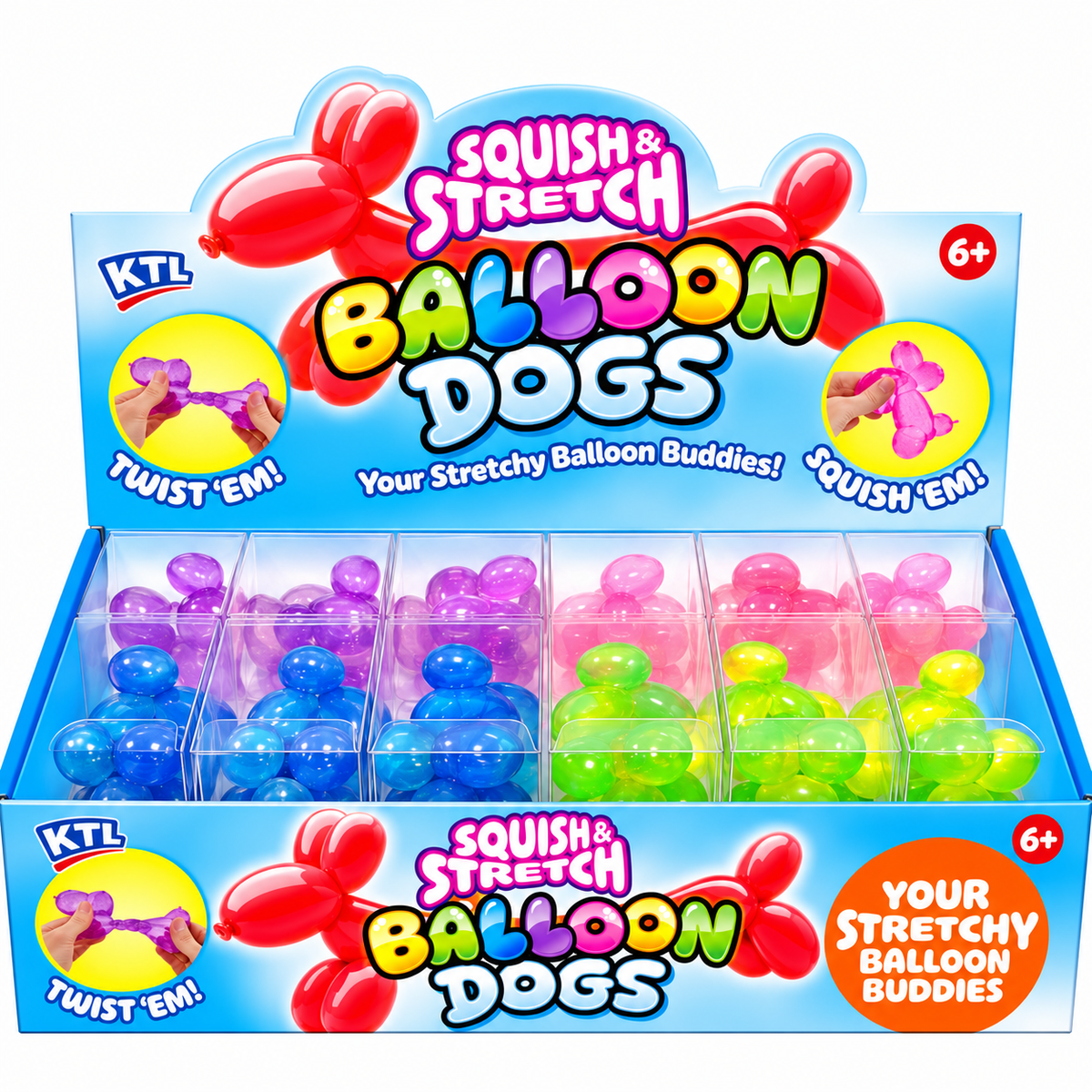 Squish & Stretch Balloon Dogs