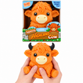 Giant Squeezy Highland Cow Squishy Toy