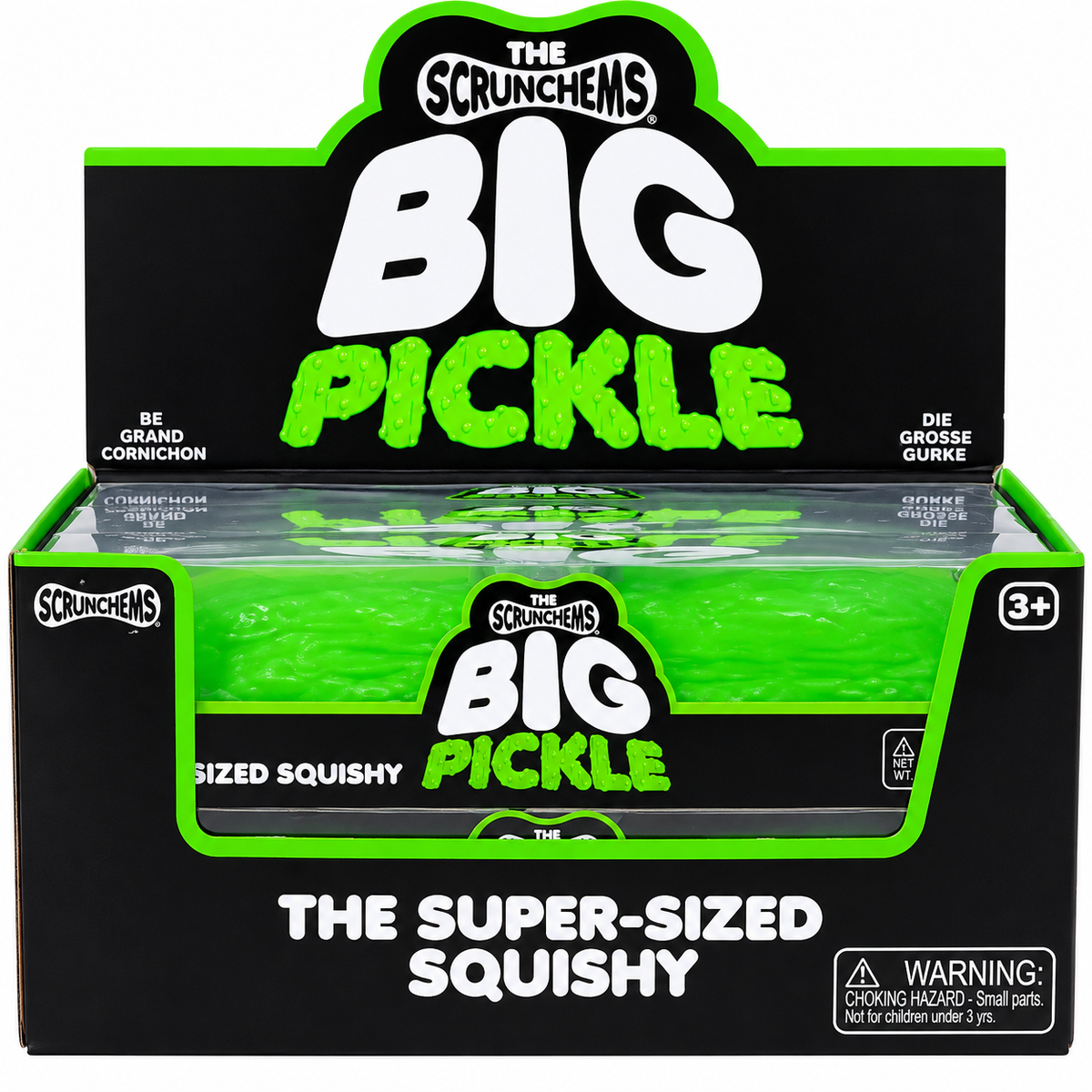XL Scrunchems Jumbo Squishy Pickle