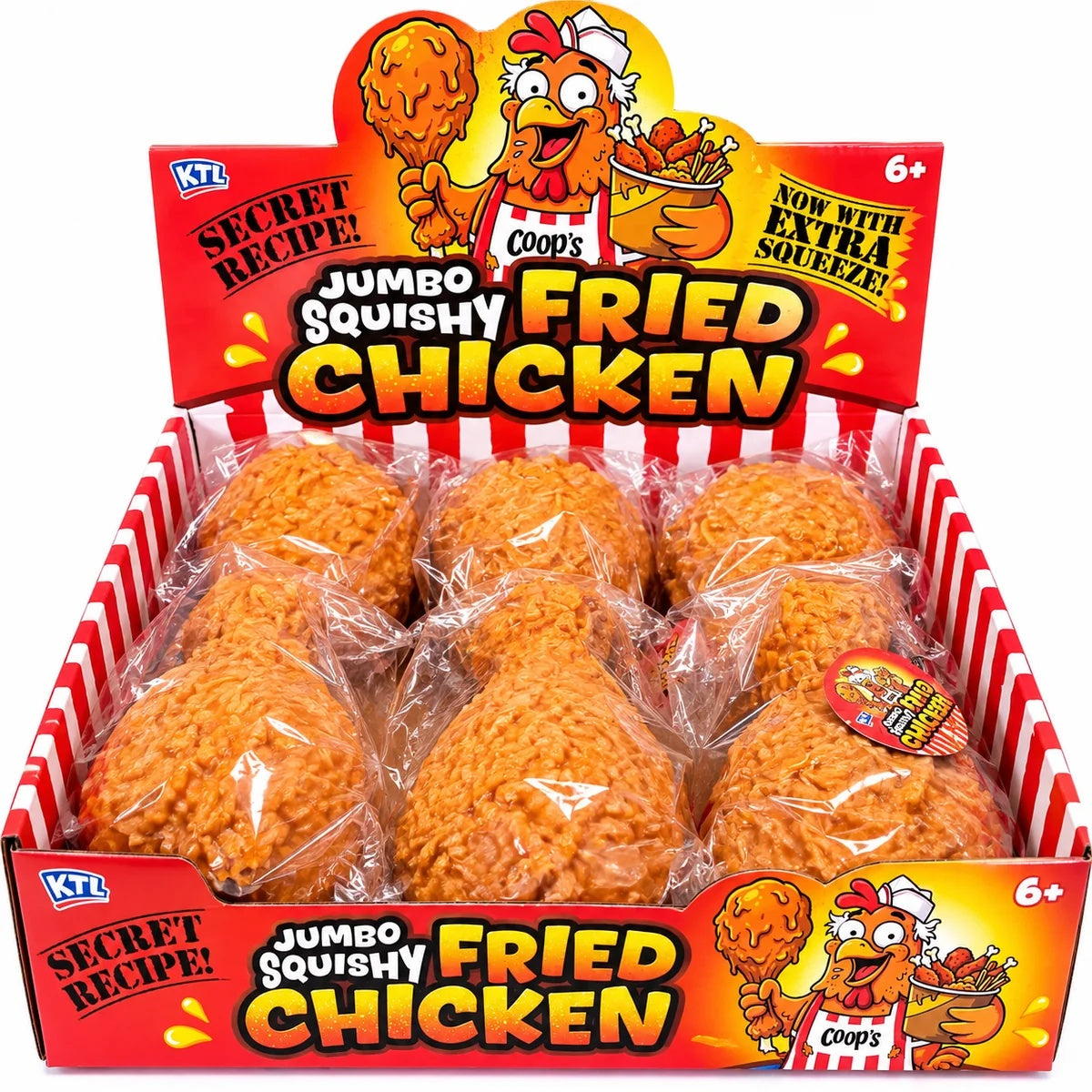 Jumbo Squishy Fried Chicken