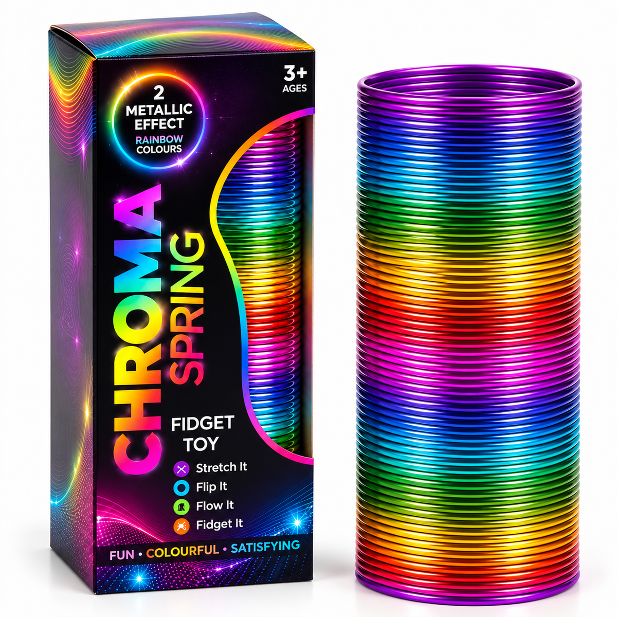 Metallic Slinky Spring