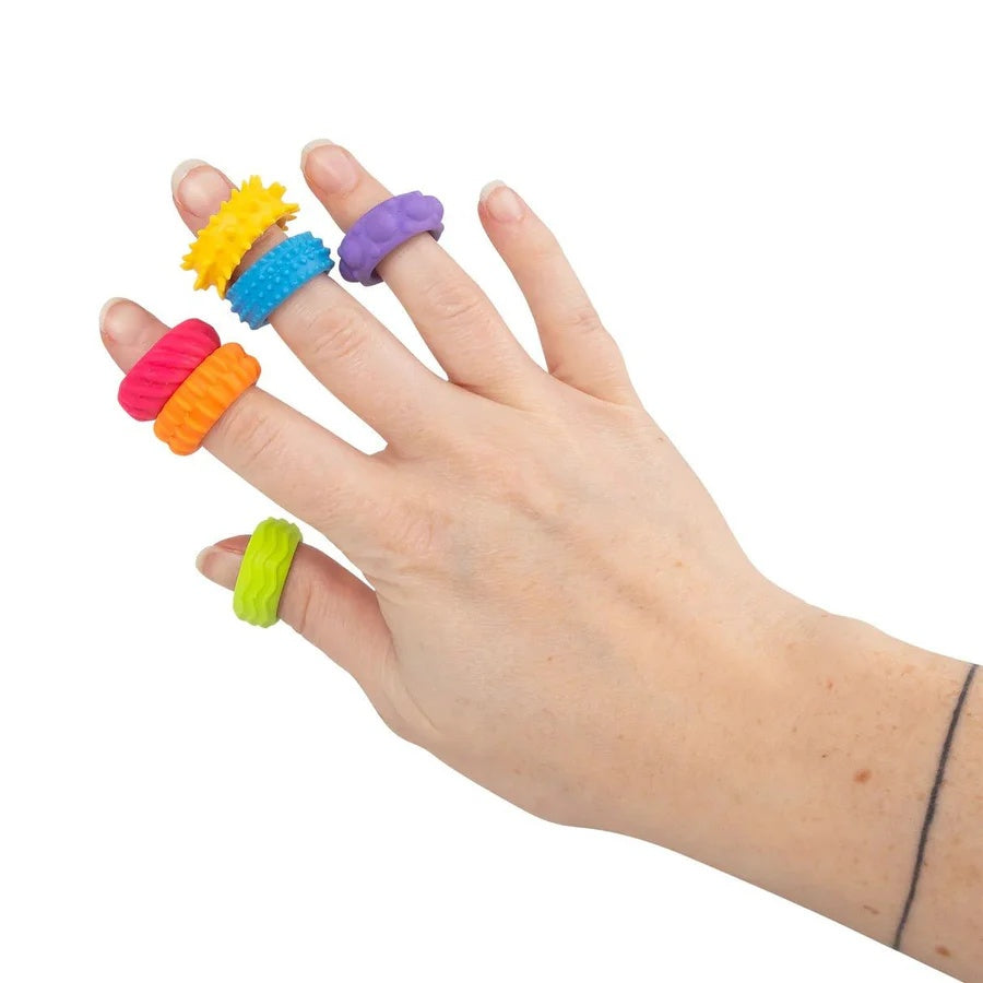 Sensory Fidget Rings – Textured Fidget Toys