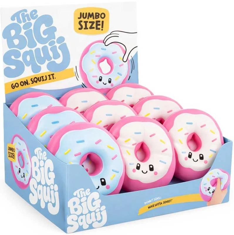 The Big Squij Jumbo Donut Squishy